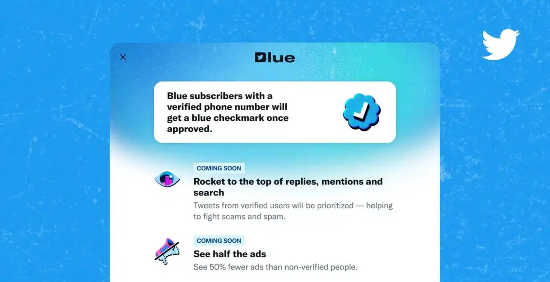Twitter is relaunching Blue tomorrow at a higher price for Apple users